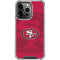NFL San Francisco 49ers Double Vision iPhone 16 Pro Clear Case